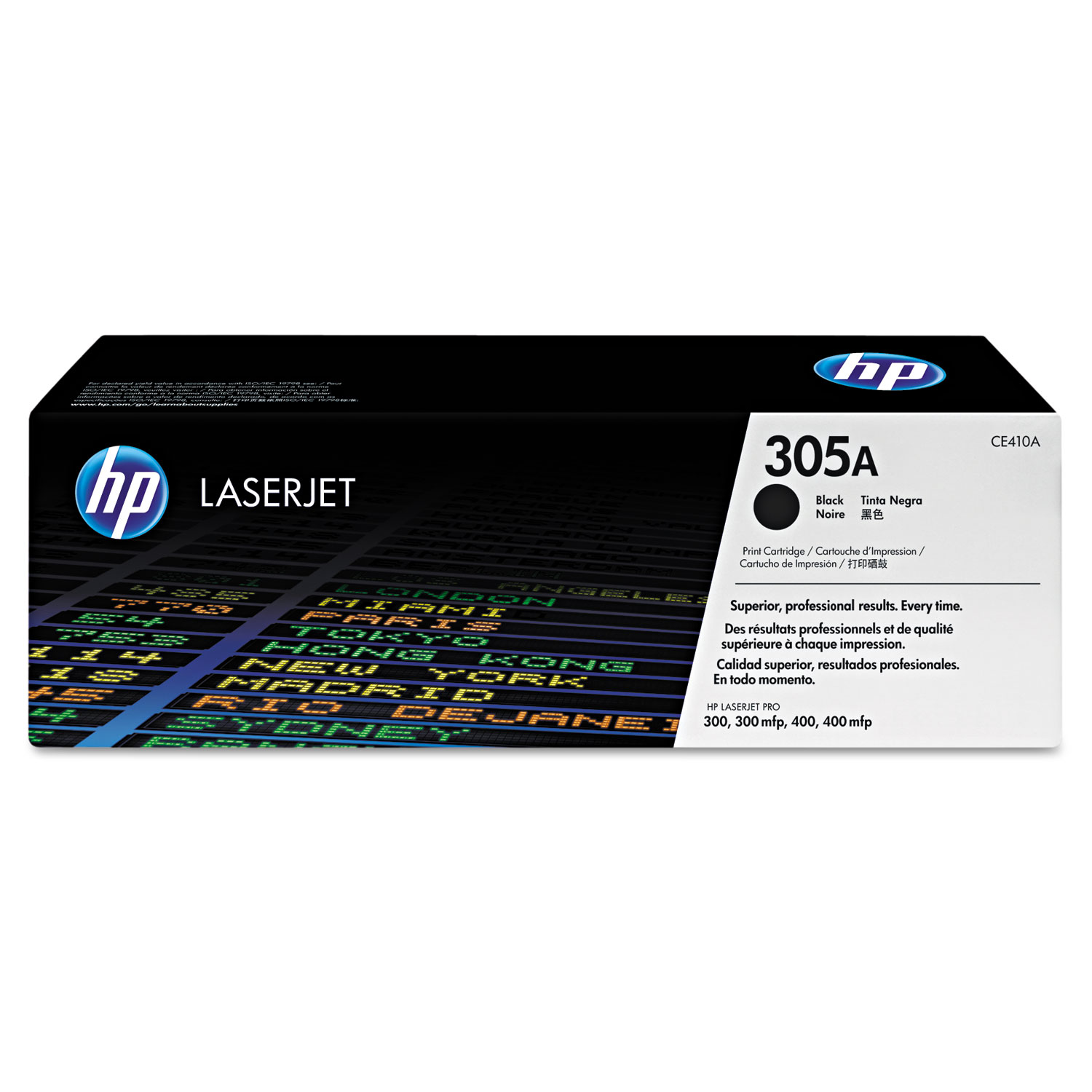Toner HP CE410A Preto Original 305A p/ M375 e M451