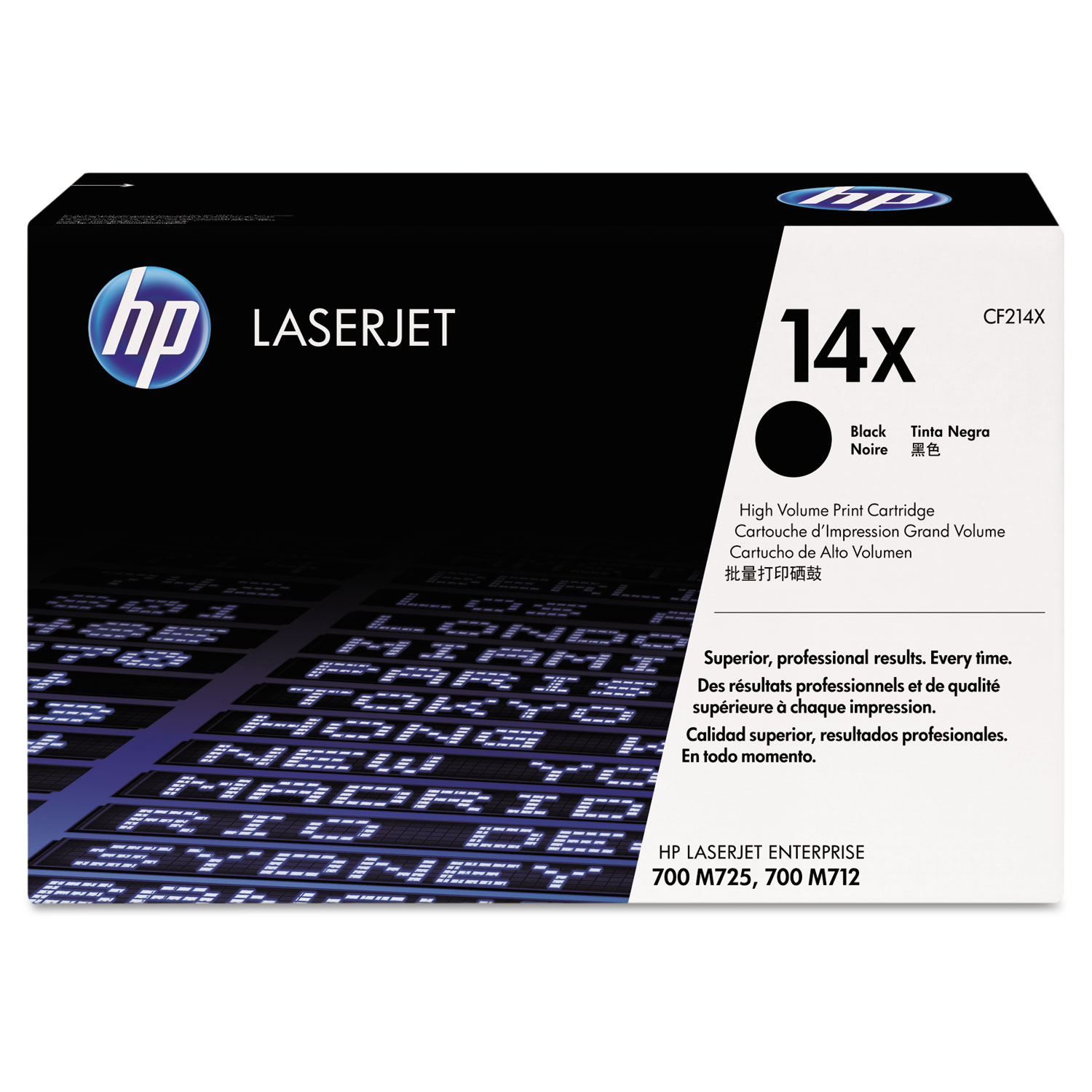 Toner HP CF214X 14X Original para LaserJet M712xh