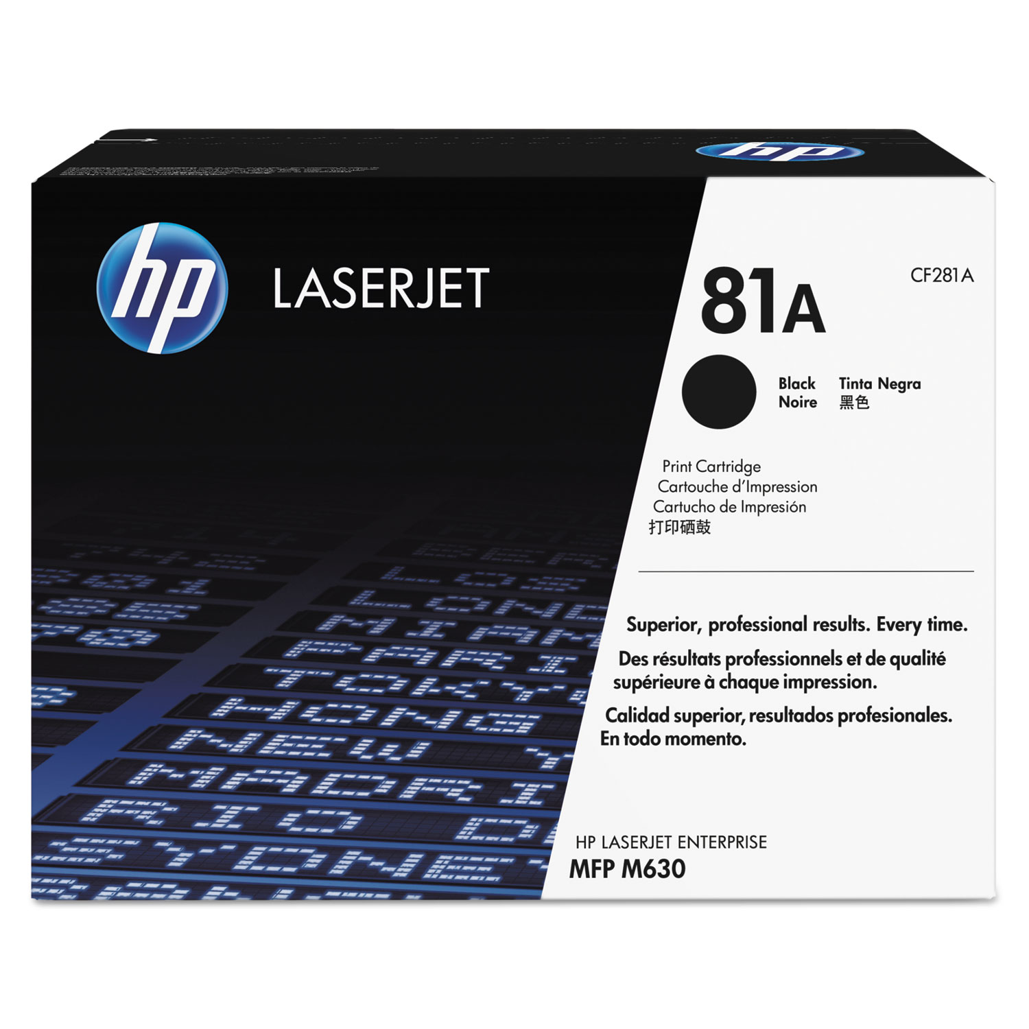 Toner HP CF281A 81A Original para LaserJet M630