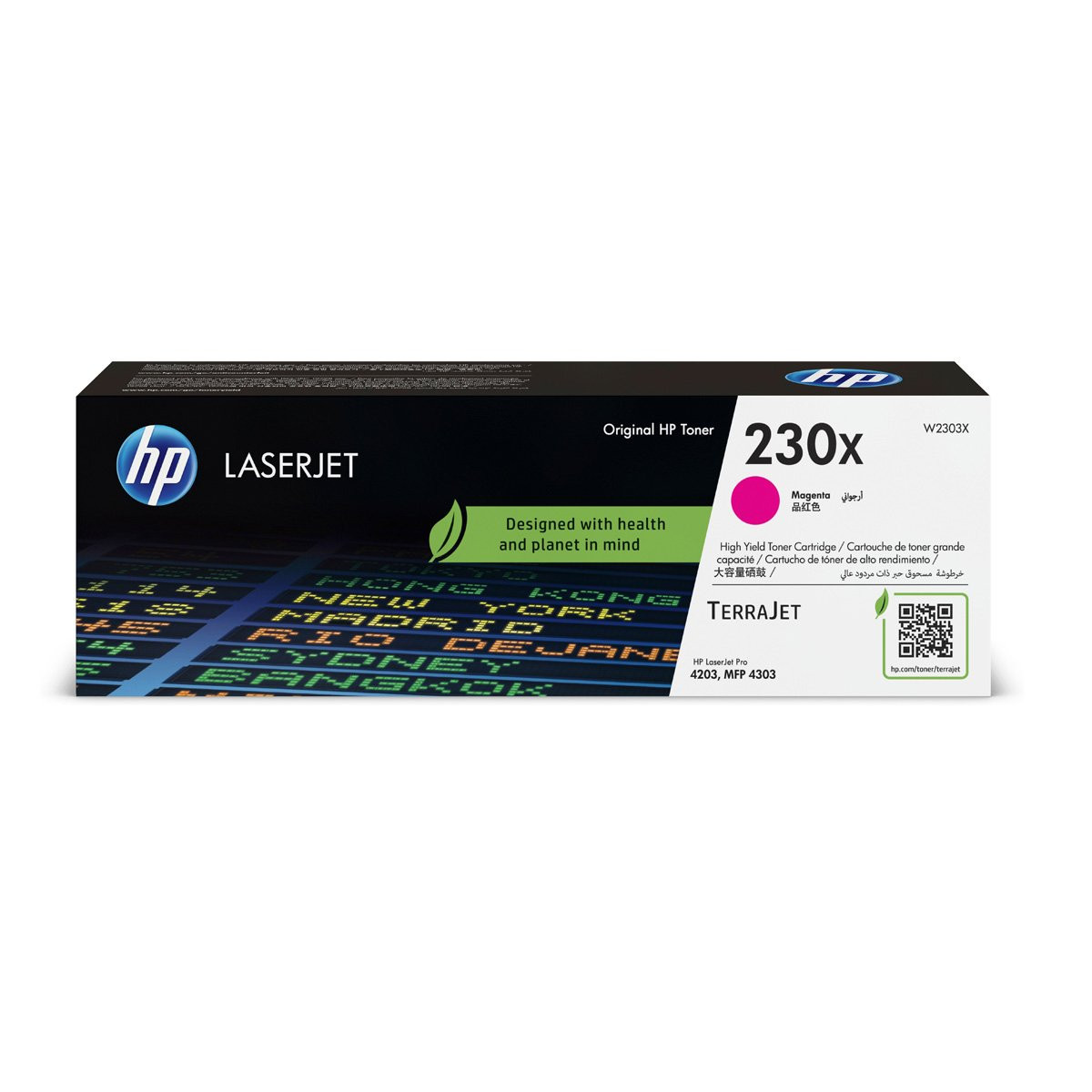 Toner HP W2153X W2303X 230X Amarelo Original 5.500p