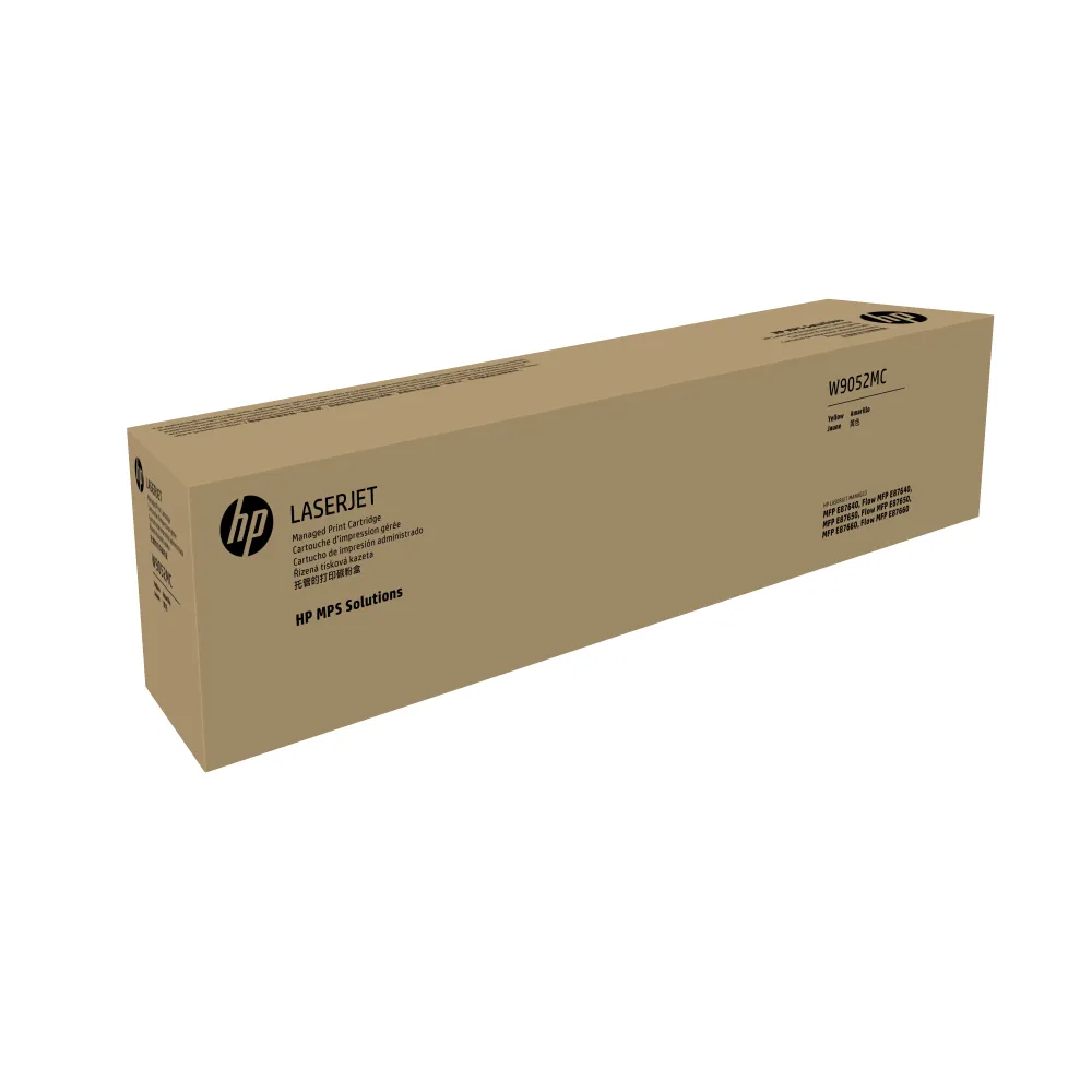 Toner W9052MC Amarelo HP Original Alta Capacidade p/ E87650dn