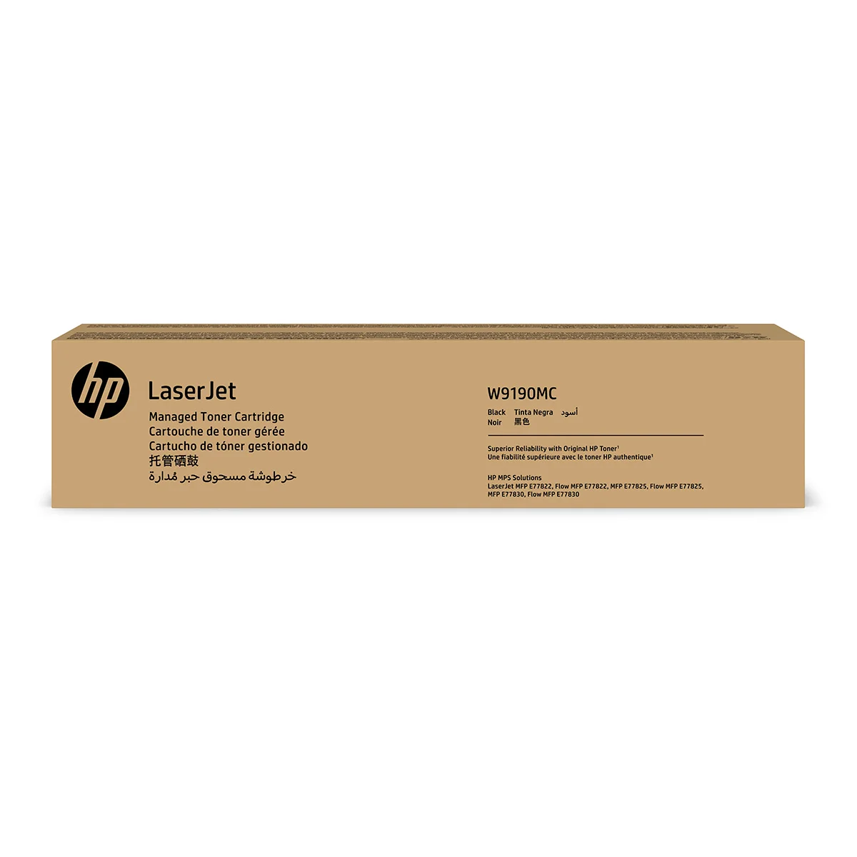Toner W9190MC Preto HP Original Alta Capacidade p/ E77830