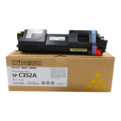 Toner Ricoh 408214 Amarelo Original p/ SP C352, SPC352DN – TonerPlus