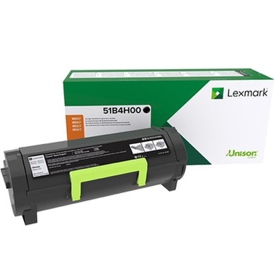 Toner Lexmark 51B4H00 Preto Original p/ MS317 MS417 MS517 MS617 MX317 MX417 MX517 MX617