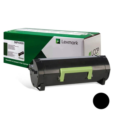 Toner Lexmark 56F4X00 (56FBX00) Preto Original p/ MS421 MS521 MS621 MX421 MX521 MX622