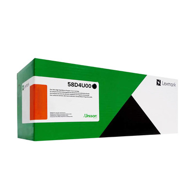 Toner Lexmark 58D4U00 | 58DBU00 p/ MS821 MS822 MX721 MX822 MX826