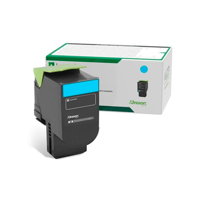 Toner Lexmark 78C4XC0 (78CBXC0) Ciano Original p/ CS421 CS521 CS622 CX421 CX522 CX622 CX625