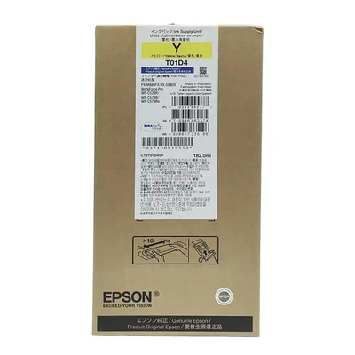 Cartucho Epson C13T01D400 Amarelo Original WF-C570 Series