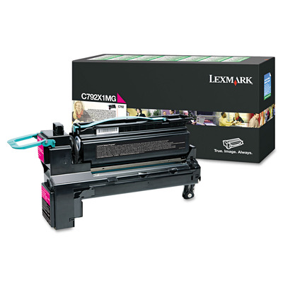 Toner Lexmark C792X1MG Alta Capacidade Magenta Original