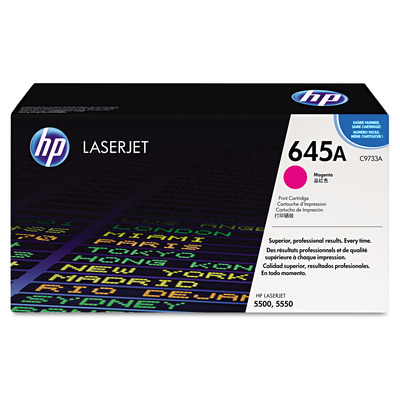 Toner HP C9733A 645A Magenta Original p/ Color LaserJet 5500