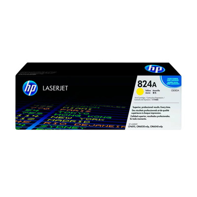 Toner HP CB382A 824A Amarelo Original CM6040