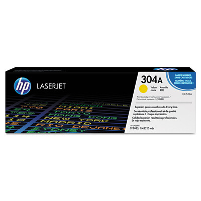 Toner HP CC532A 304A Amarelo Original CM2320nf