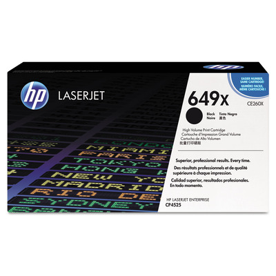 Toner HP CE260X 647X Preto Original Alta Capacidade p/ CP4025 CP4525