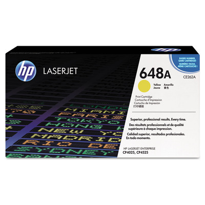 Toner HP CE262A 648A Amarelo Original p/ HP CP4025 CP4525