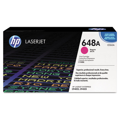 Toner HP CE263A 648A Magenta Original p/ HP CP4025 CP4525