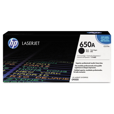 Toner HP CE270A Original Preto 650A p/ M750
