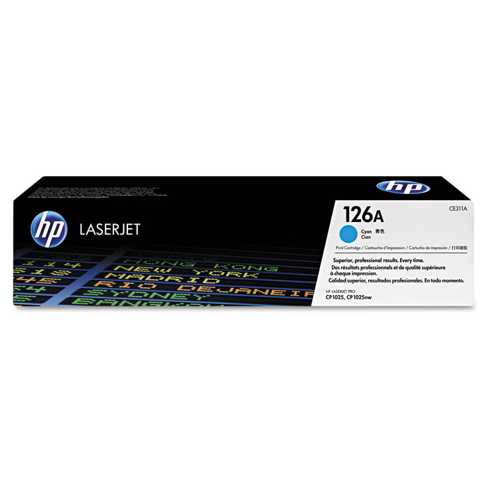 HP CE311A 126A Toner Ciano Original p/ M275 M175 CP1025nw