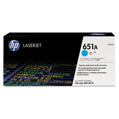 Toner HP CE341A Original 651A Ciano p/ M775 MFP