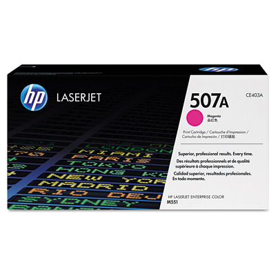 Toner Magenta CE403A Original HP 507A Alta Capacidade p/ M551 M575