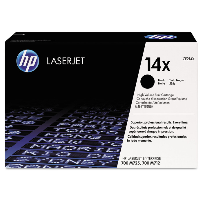 Toner HP CF214X 14X Original para LaserJet M712xh