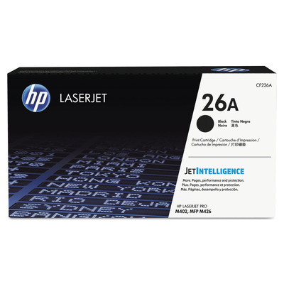 HP 26A Toner CF226A Preto Original p/ M402 M426