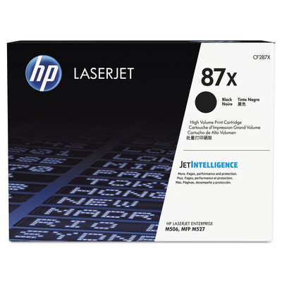 HP CF287X HP 87X Toner Preto Original p/ M506dn M527 M501 Impressora