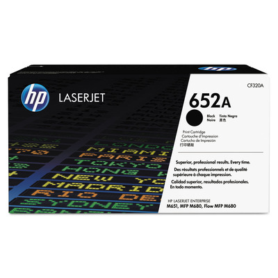HP 652A Toner CF320A Preto Original p/ M651 M680
