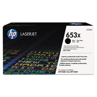 HP 653X Toner CF320X Preto Original p/ M651 M680