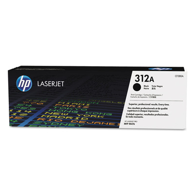 HP CF380A 312A Original Toner Preto p/ Color LaserJet M476dw M476dn M476nw