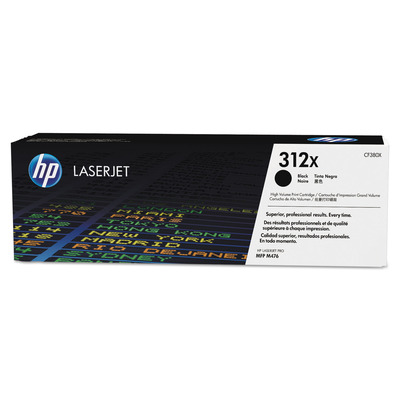 HP 312X CF380X Toner Preto Original Alta Capacidade p/ M476dn M476dw M476nw