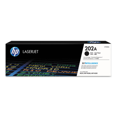 Toner HP 202A CF500A Preto Original Alta Qualidade p/ M281 M254dw