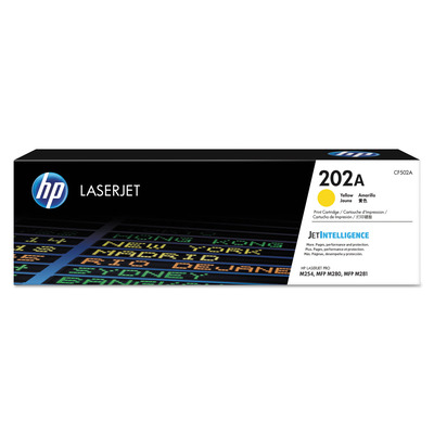 Toner HP 202A CF502A Amarelo Original Alta Qualidade p/ M254 M281