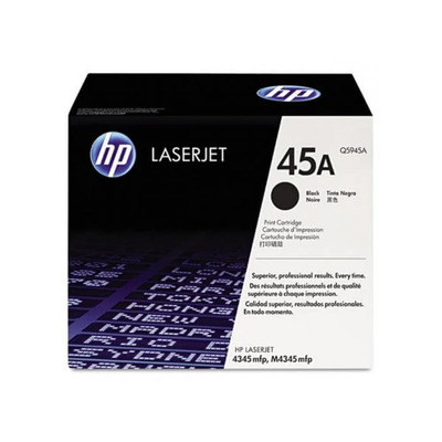 HP 45A Toner Q5945A Preto Original p/ M4345 M4349