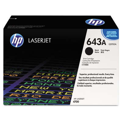 Toner HP 643A Q5950A Original p/ 4700dn 4700n