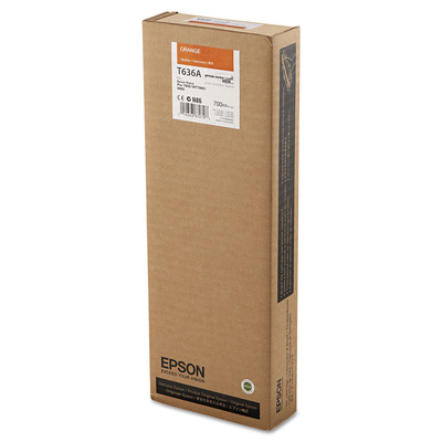 Cartucho Original Epson Laranja (Orange) T636A00 T636A
