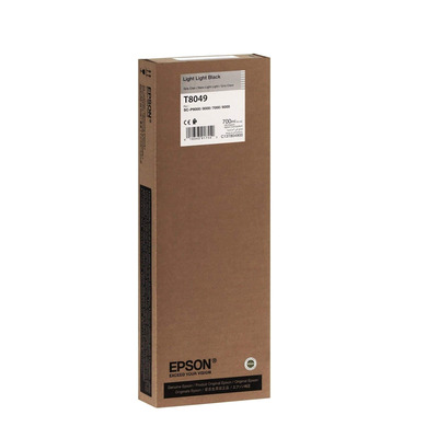 Cartucho Original Epson T804900 Light Light Black T8049 700ml