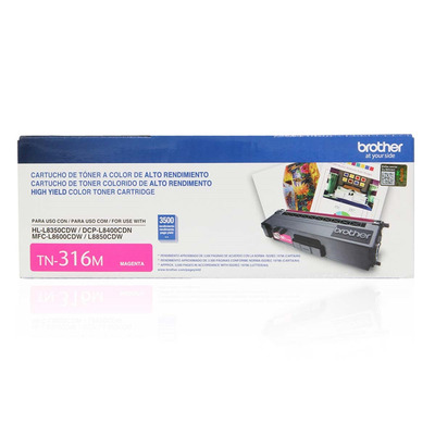 Cartucho TN-316M Brother Original para HL-L8350CDW Cartucho TN-316M Brother Original para HL-L8350CDW