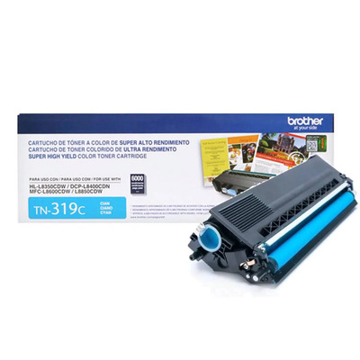 Cartucho TN-319C Brother Original para HL-L8350CDW Cartucho TN-319C Brother Original para HL-L8350CDW