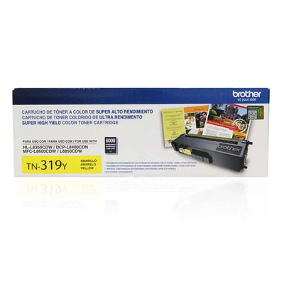 Cartucho TN-319Y Brother Original para HL-L8350CDW Cartucho TN-319Y Brother Original para HL-L8350CDW