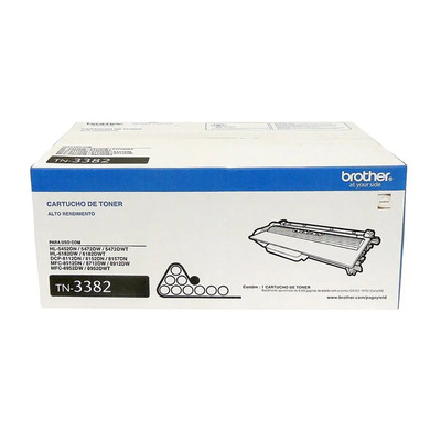 Cartucho TN-3382 Brother Original para HL-6182DW Cartucho TN-3382 Brother Original para HL-6182DW