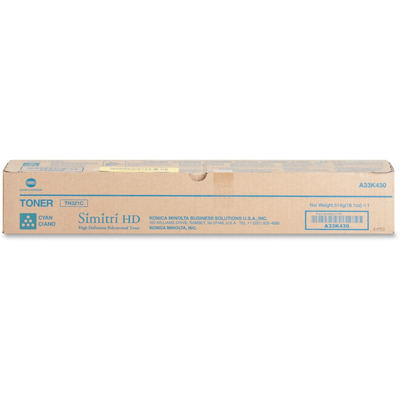 Cartucho TN321C Konica Minolta Original para Bizhub C224/C284/C364