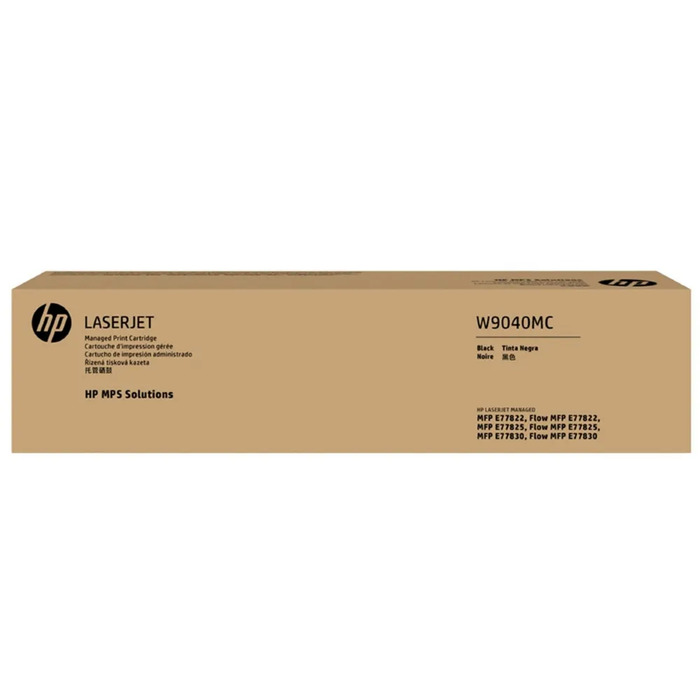 Toner HP W9040MC Preto Performance para E77822