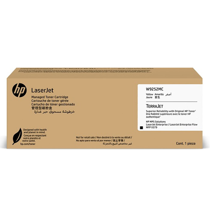 Toner W9252MC Amarelo HP Original Alta Capacidade p/ X57945dn